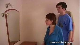 Pregnant Russian Sister And Her Brothers Enjoy A Humorous Video