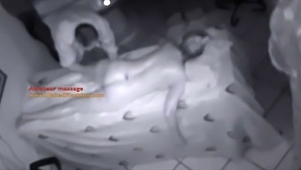 Intrusive Massage With Hidden Camera Leads To Fingering And Orgasm