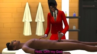 Shy Teen Boy'S First Experience With An Indian Massage Therapist After Work