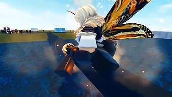 A Titanic Sexual Encounter Between Godzilla And Mothra In The Roblox Platform