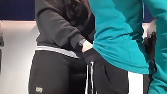 Train Ride Lesbian Sex With A Random Stranger - Lesbian Illusion Girls