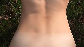 Teen With Small Boobs Gets Anal In The Great Outdoors