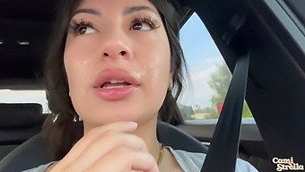 Amateur Latina Gets Facial In Hd After Giving Blowjob