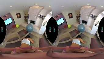 Jenna Foxx Fucked From Behind While Wearing Yoga Pants In Vrhush Video