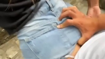 Public Sex Adventure With A Young Girl And Her Boyfriend In A Popular Tourist Destination