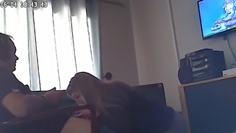 My Boyfriend And My Stepmom Caught On My Hidden Camera While Having Sex