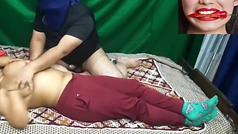 Authentic Indian Massage Parlour Video Featuring Sexual Activities