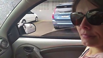 A Passenger Surprises An Uber Driver With A Blowjob For The Fare - A Red And Sheer Scene