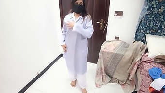 Sobia Nasir, A Pakistani College Girl, Performs A Seductive Nude Dance In Her Dorm Room.