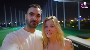 Blonde Beauty Enjoys Passionate Sex On The Golf Course - Sammmnextdoor