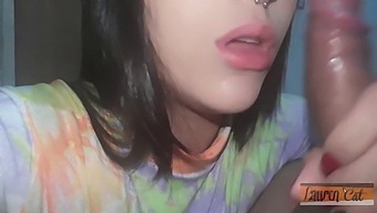 Brazilian Beauty'S Mouth Gets Filled With Sperm