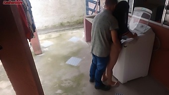 A Brazilian Housewife Offers Her Rear To A Repairman While Her Spouse Is Absent, In Exchange For Fixing Her Appliance