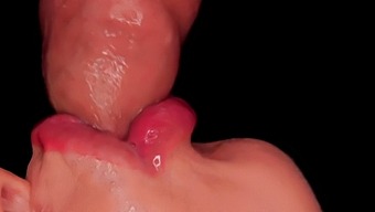 Intense Close-Up Of A Skilled Oral Sex Session With Milking And Uncut Cock Sucking