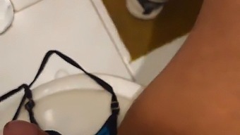 Mature Woman Discovers Me Pleasuring Myself With Her Underwear And Engages In Oral Sex Until I Climax On Her Tongue Part 1