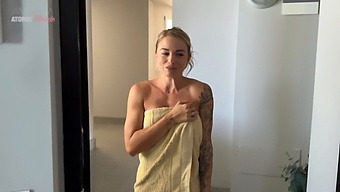 My Neighbor Catches Me Masturbating And She Decides To Perform A Deepthroat Blowjob