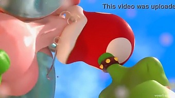 Princess Rosalina'S Big Cock Blowjob In Animated Porn